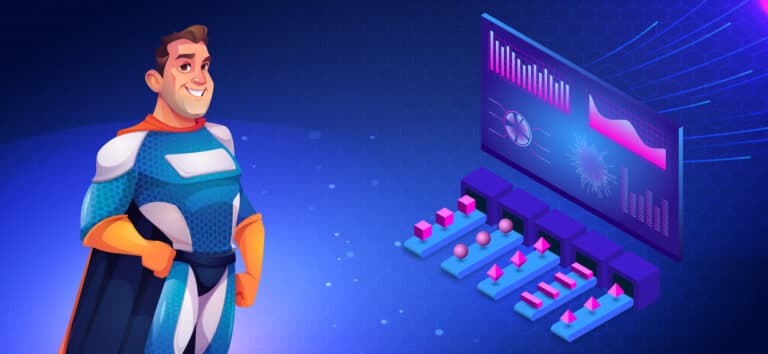 Abstract hero image illustrating diverse customer segments and data analytics