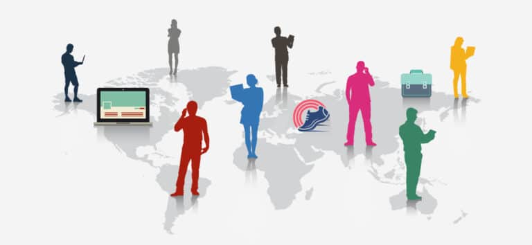 Customer segmentation beyond demographics, visualized with lifestyle icons
