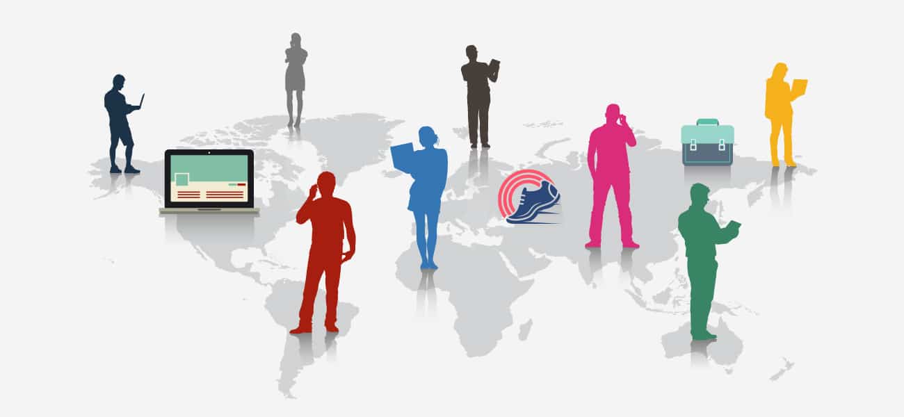 Customer segmentation beyond demographics, visualized with lifestyle icons