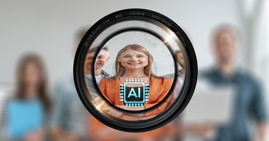 AI bringing clarity and focus to complex information.