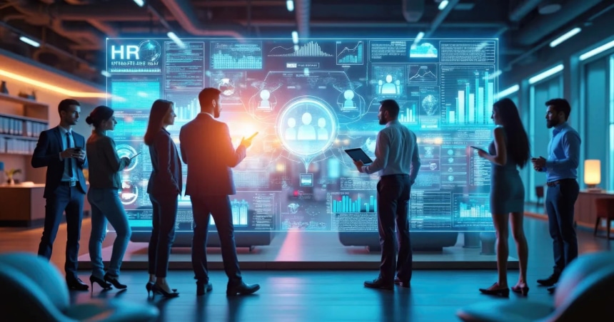 Sales team using AI insights to manage multiple sales channels effectively.